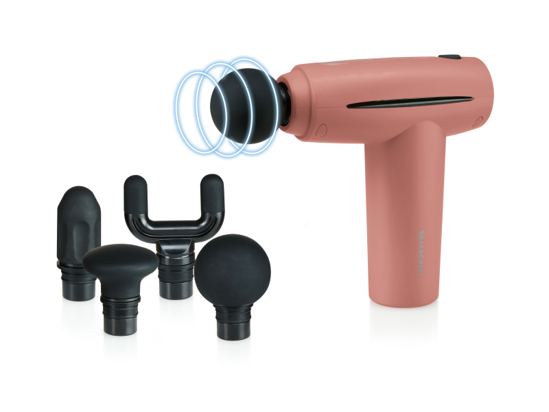 Silvercrest® Personal Care Mini masážní pistole Smmg 3.7 B2 (tmavě červená)