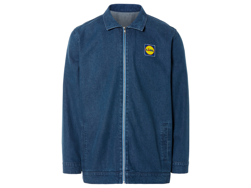 Livergy® Pánská džínová bunda Lidl (M (48/50), modrá)