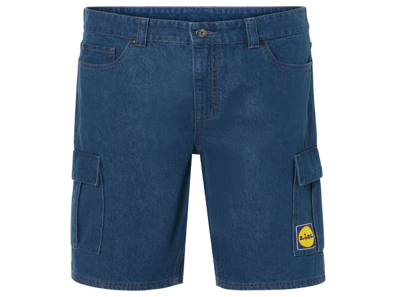 Livergy® Pánské džínové kraťasy Lidl (38, modrá)