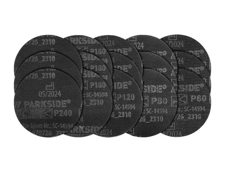 Parkside Performance® Sada brusných mřížek (sada pro excentrickou brusku)