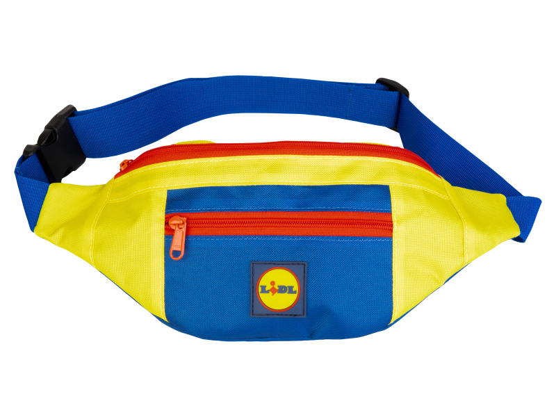 F2 Dámská / Pánská ledvinka Lidl (žlutá/modrá)