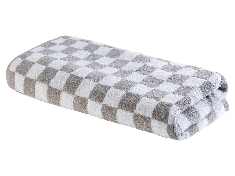 Livarno home Froté osuška, 100 x 150 cm, 450 g/m2 (šedá)