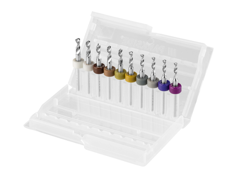 Parkside® Sada mikrovrtáků / Sada mikrofrézek (mikrovrtáky 2,1–3,0 mm)