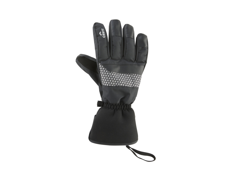 Crivit Dámské / Pánské lyžařské rukavice (8, stříbrná)