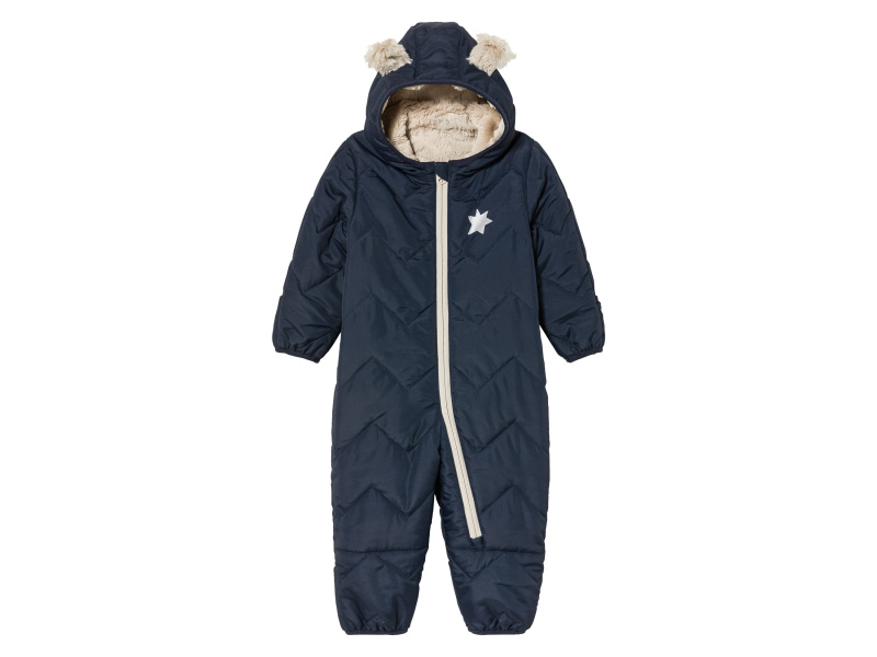 lupilu® Dětský overal do kočárku (74/80, navy modrá)