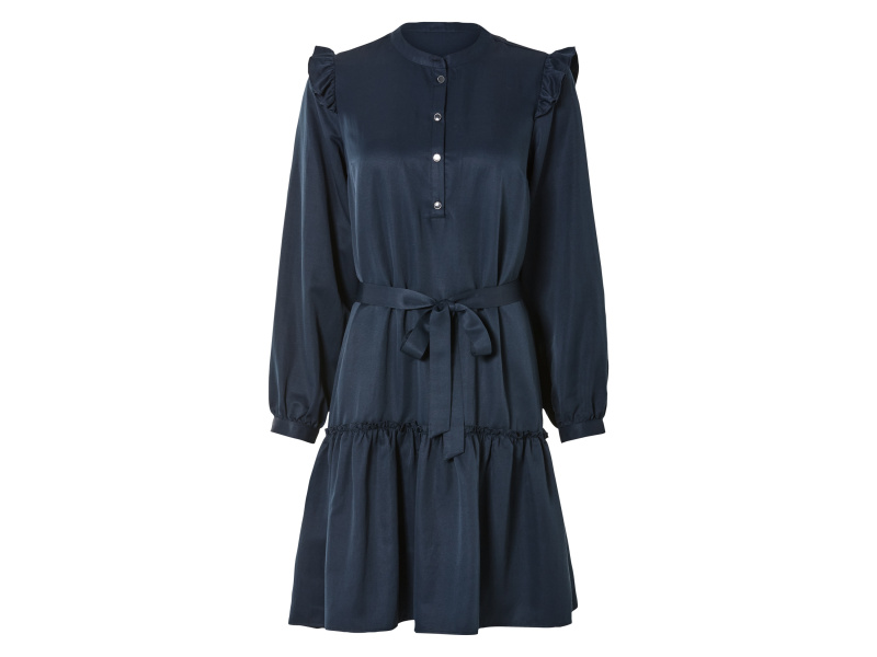 esmara® Dámské blůzové šaty (42, námořnická modrá)