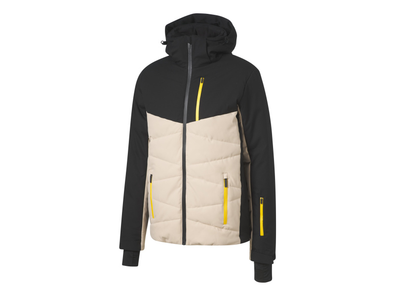 Crivit Pánská lyžařská bunda 10.000 mm (XL (56/58), béžová)