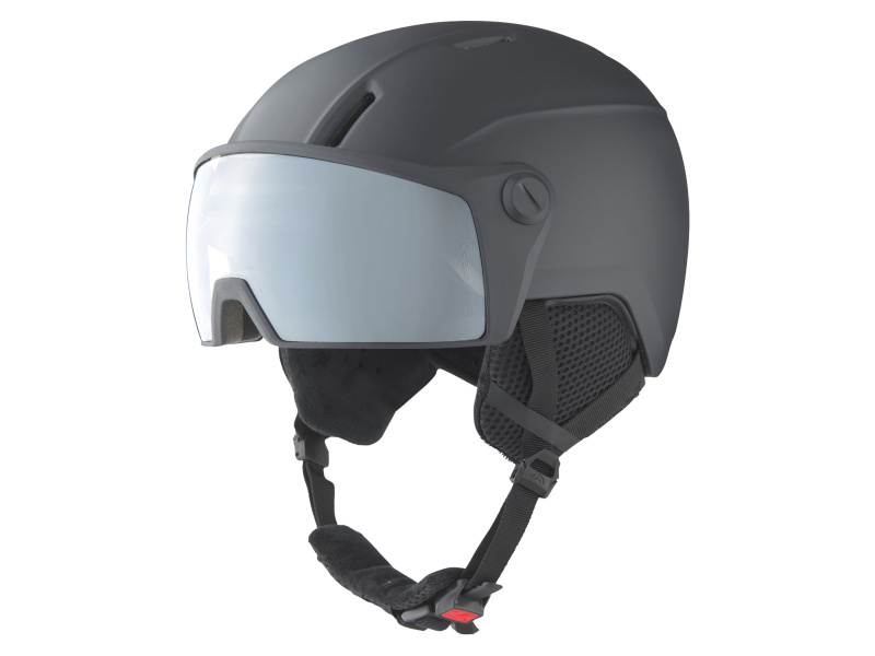 Crivit Dětská lyžařská a snowboardová helma (černá)