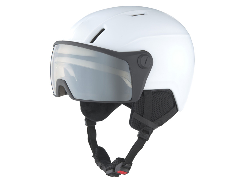Crivit Dětská lyžařská a snowboardová helma (bílá)