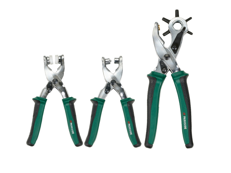 Parkside® Sada děrovacích kleští / kleští na oka, 128dílná