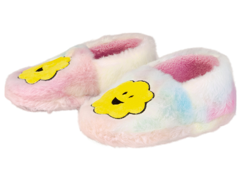 lupilu® Dívčí domácí obuv (růžová/žlutá, 24/25)