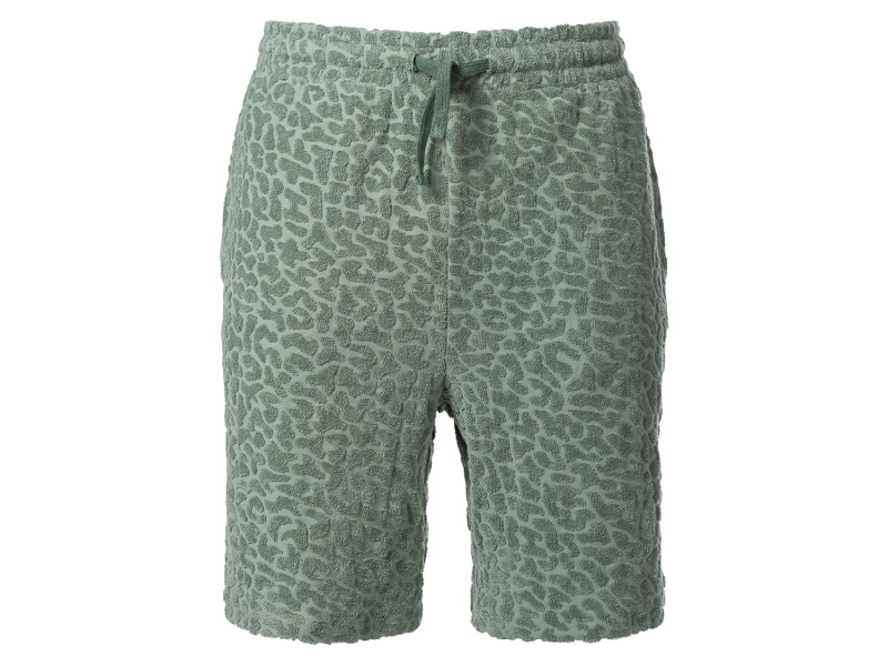Livergy® Pánské froté šortky, zelená (Xl(56/58))