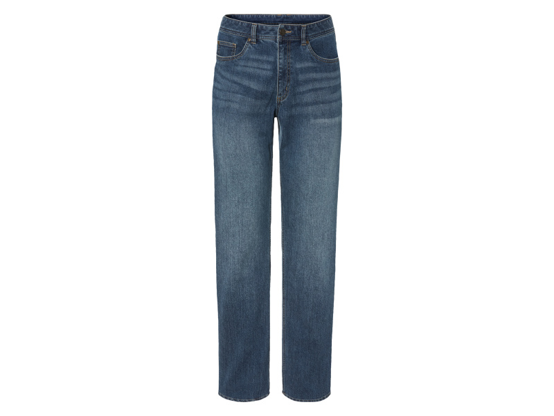 Livergy® Pánské termo džíny "Straight Fit" (52 (36/32), modrá)