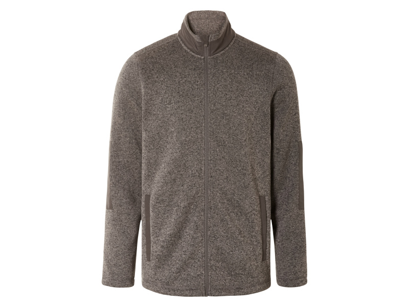 Livergy® Pánská fleecová bunda (hnědá, XXL (60/62))