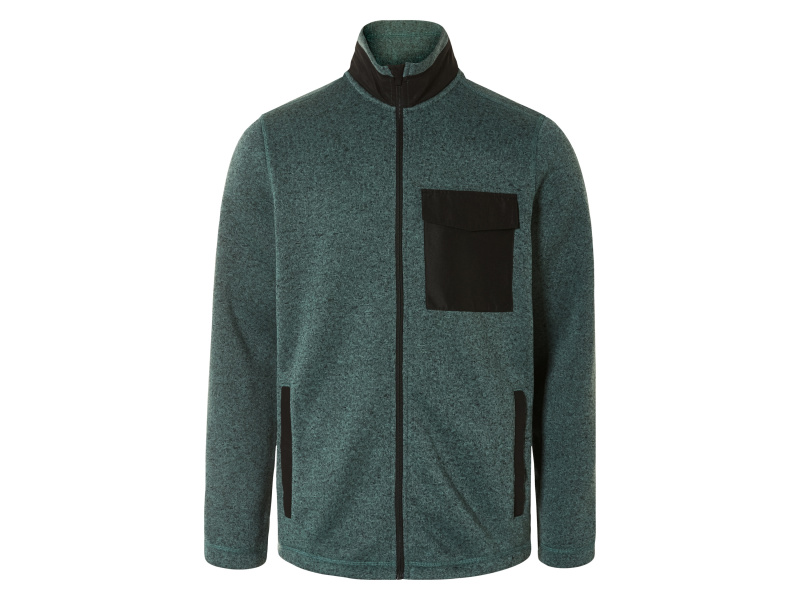 Livergy® Pánská fleecová bunda (zelená, XL (56/58))