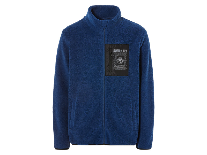 Livergy® Pánská fleecová bunda (M (48/50), navy modrá)