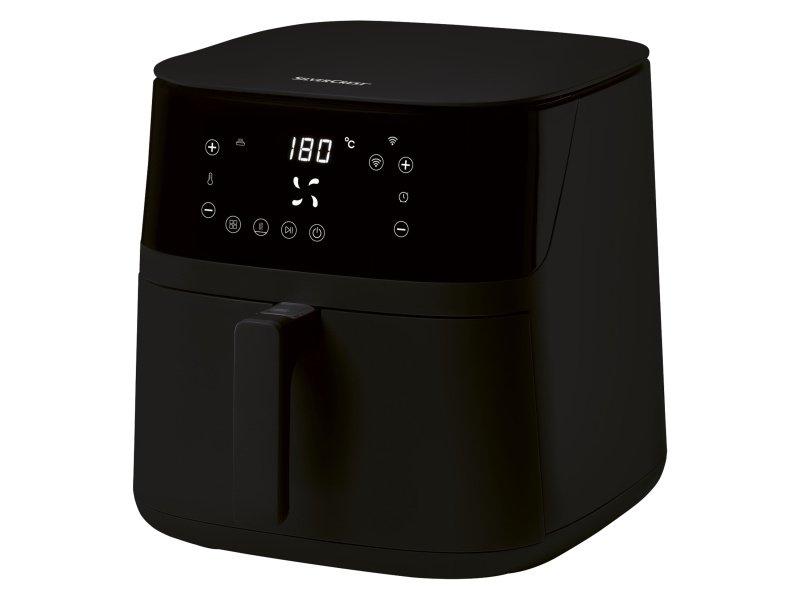 Silvercrest® Kitchen Tools Horkovzdušná fritéza XL Smart Wi-Fi Shfs 2150 A2, 6,7L, 2 150 W
