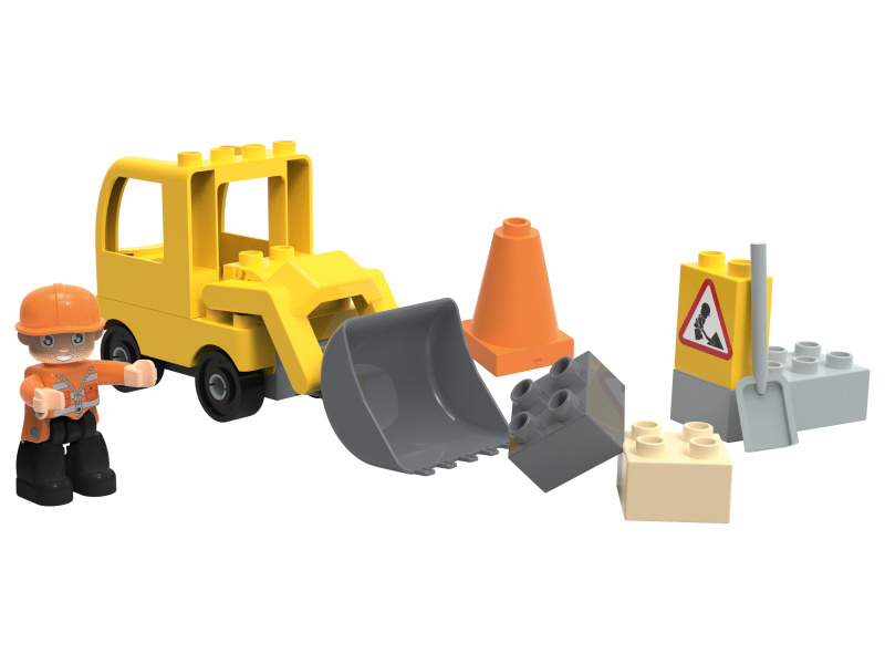 Playtive Clippys Stavebnice S (bagr)