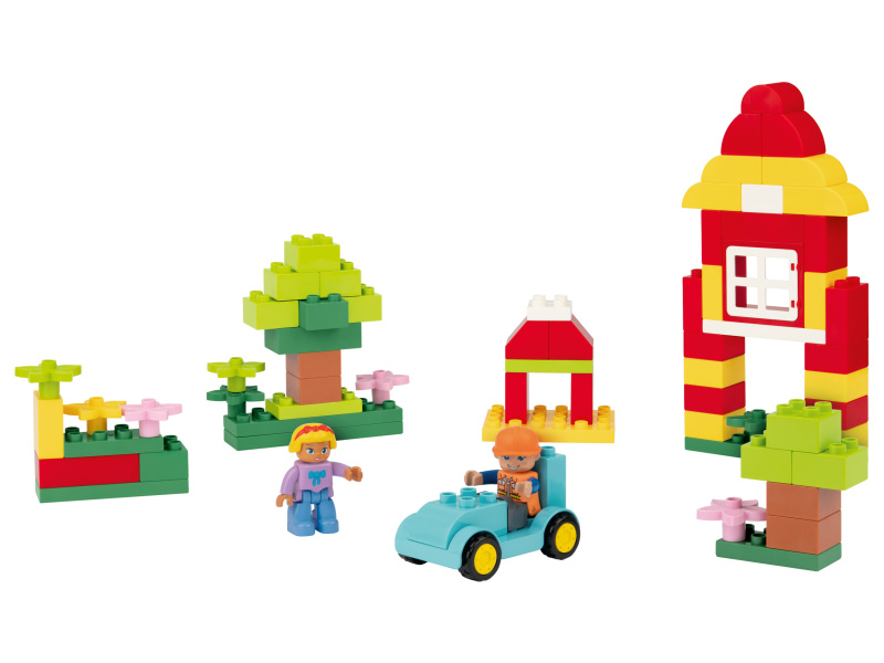 Playtive Clippys Stavebnice "Box s kostkami" (box se stavebními kostkami)