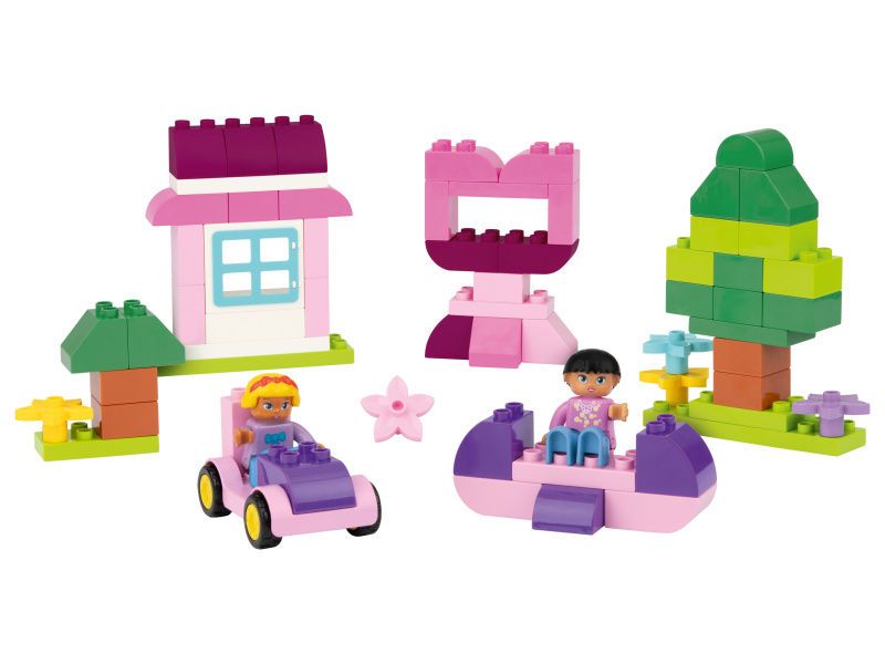Playtive Clippys Stavebnice "Box s kostkami" (box se stavebními kostkami junior)