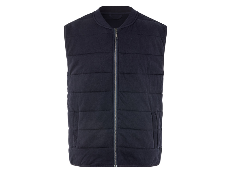 Livergy® Pánská prošívaná vesta (M (48/50), navy modrá)