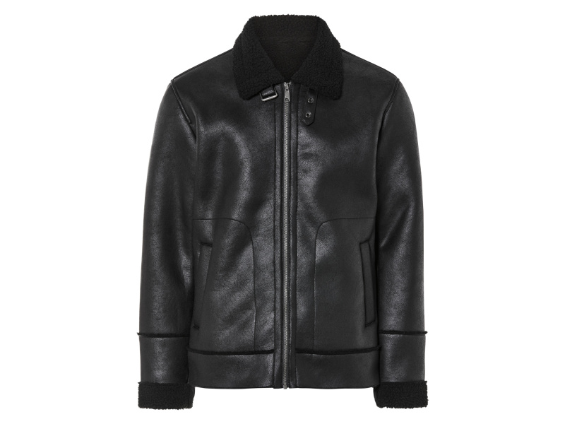 Livergy® Pánská bunda „Biker" (Xxl (60/62), černá)