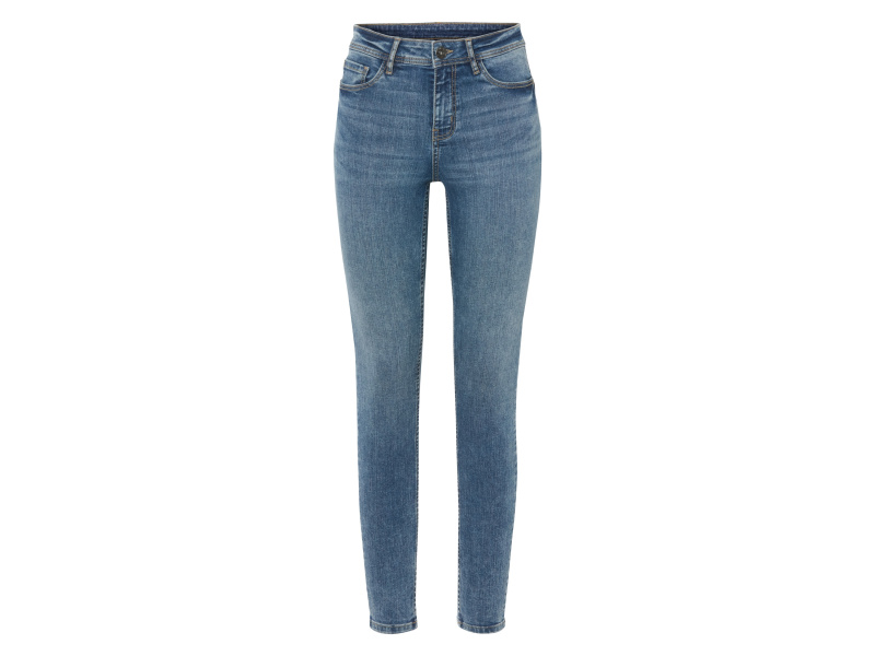 esmara® Dámské džíny "Super Skinny Fit" s push-up efektem (34, modrá)