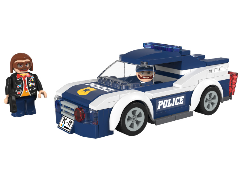 Playtive Clippys Stavebnice "S" (policejní auto)