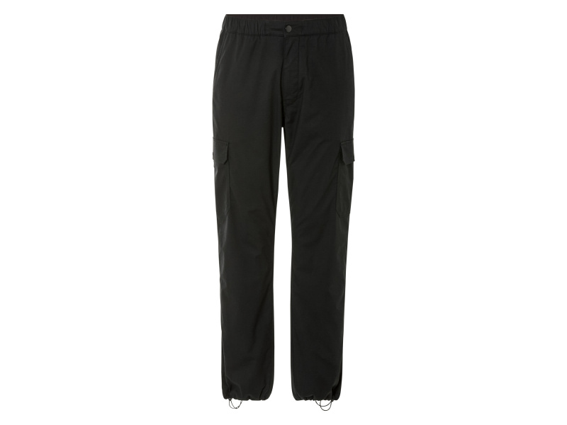 Livergy® Pánské termo cargo kalhoty (XL (56/58), černá)