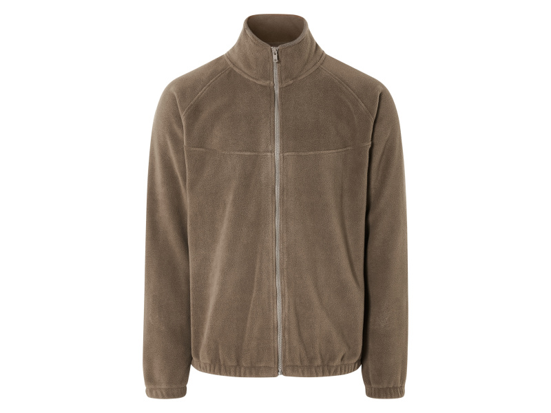 Livergy® Pánská fleecová bunda (M (48/50), hnědá)