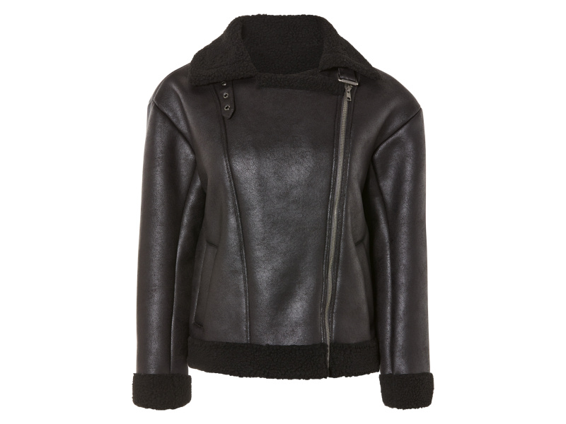 esmara® Dámská bunda „Biker" (XS (32/34), černá)