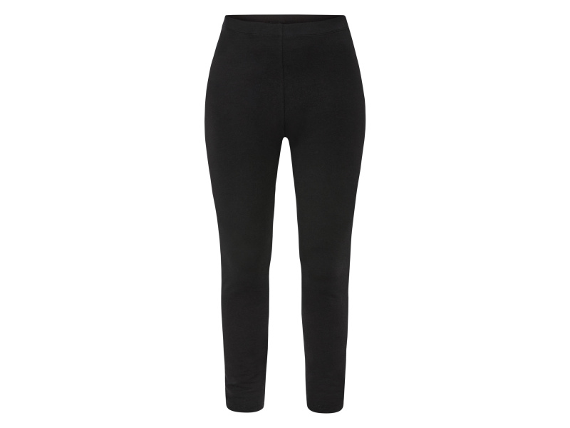 esmara® Dámské termo legíny XXL (2Xl (52/54), černá)
