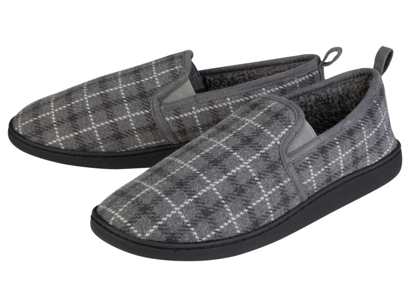 Livergy® Pánská domácí obuv (šedá, 45)