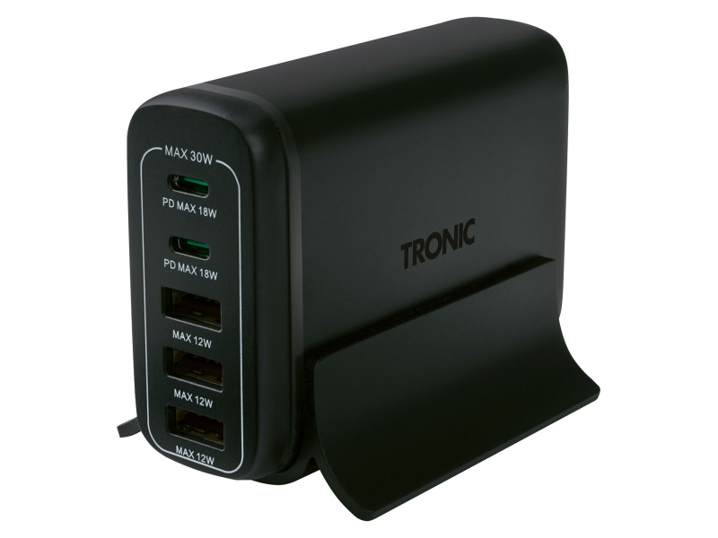 Tronic® USB nabíječka, 30 W, 2x Usb-C TUL 2 A1 (černá)