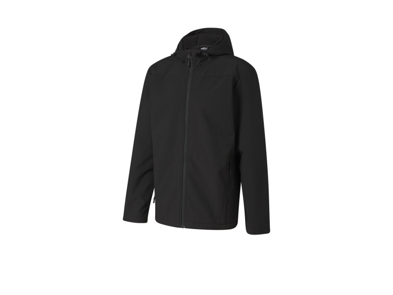 Crivit Pánská softshellová termo bunda (XL (56/58), černá)