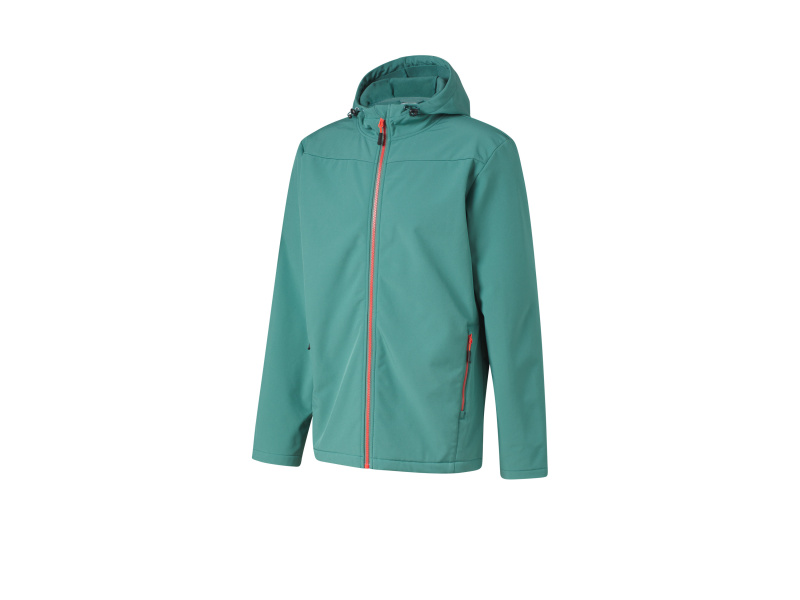 Crivit Pánská softshellová termo bunda (XL (56/58), zelená)