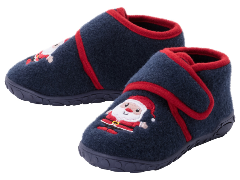 lupilu® Dětská vánoční domácí obuv (navy modrá, 29)