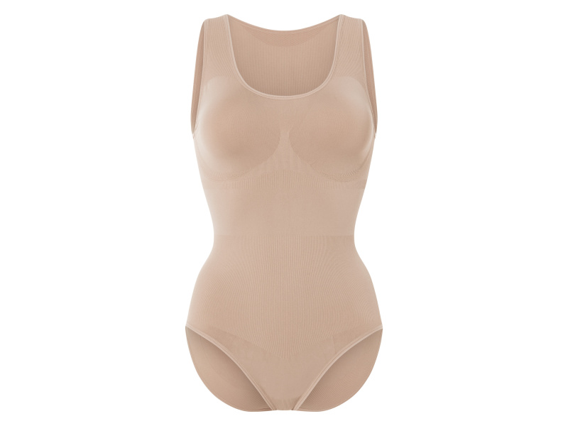 esmara® Dámské bezešvé tvarující body (XL (48/50), béžová)