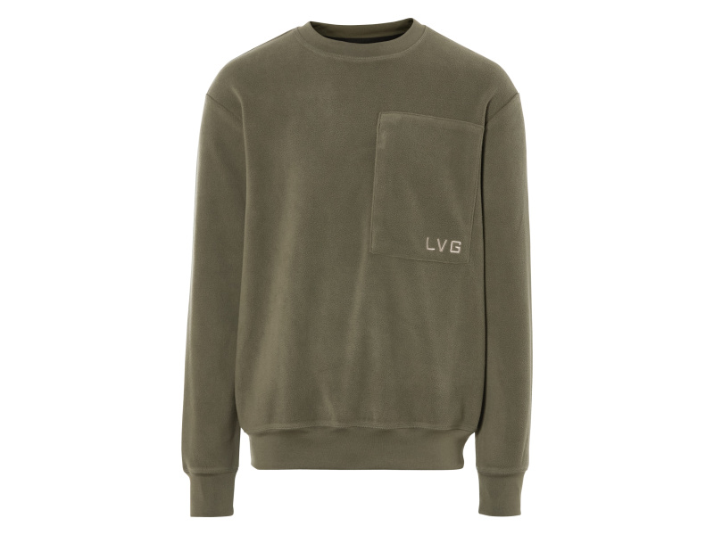 Livergy® Pánská fleecová mikina (L (52/54), khaki)