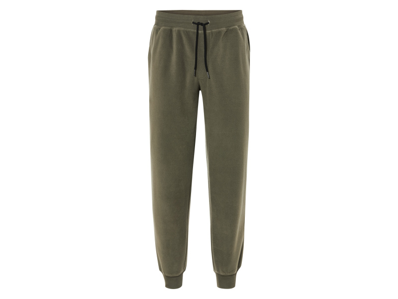 Livergy® Pánské fleecové tepláky (S (44/46), khaki)