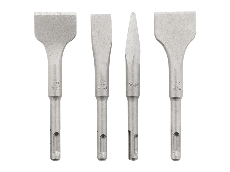 Parkside® Sada SDS vrtáků / krátkých sekáčů (sada SDS krátkých sekáčů, 4dílná)