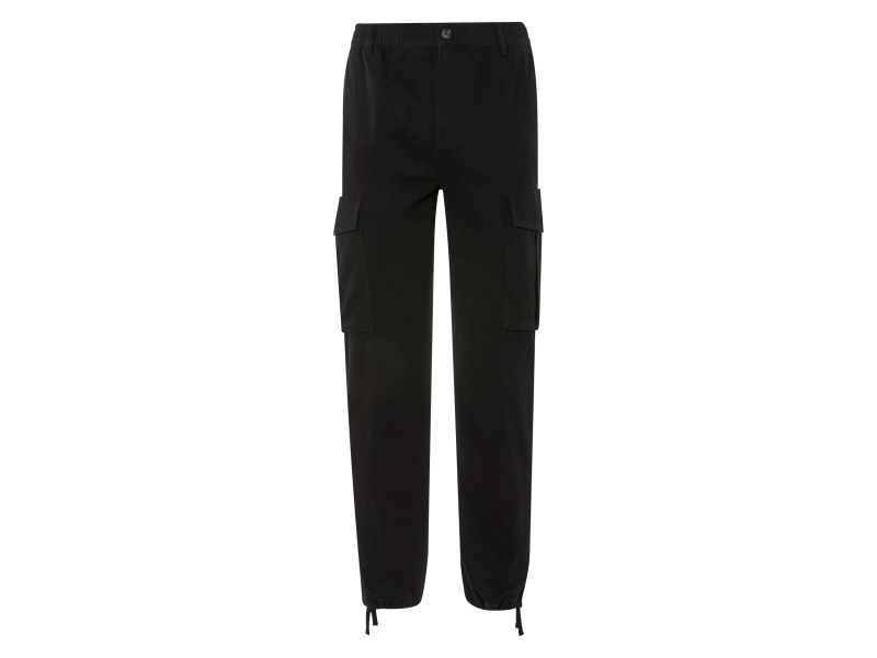 Livergy® Pánské cargo kalhoty (černá, S (44/46))
