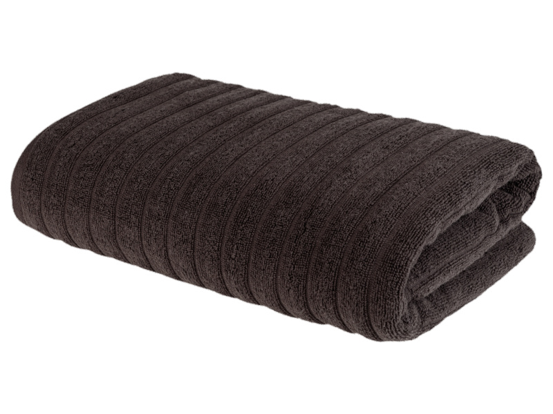 Livarno home Froté osuška, 70 x 140 cm, 500 g/m2 (pruhy šedá)