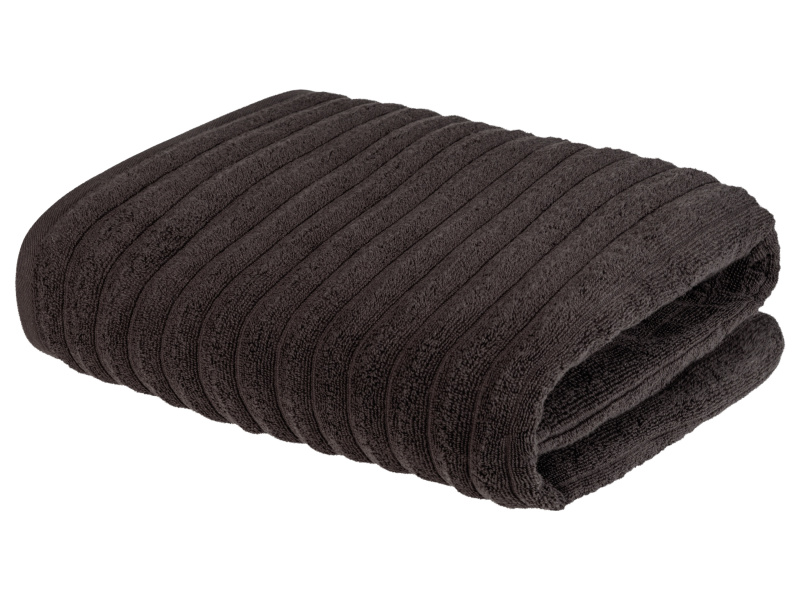 Livarno home Froté osuška, 100 x 150 cm, 500 g/m2 (černá)