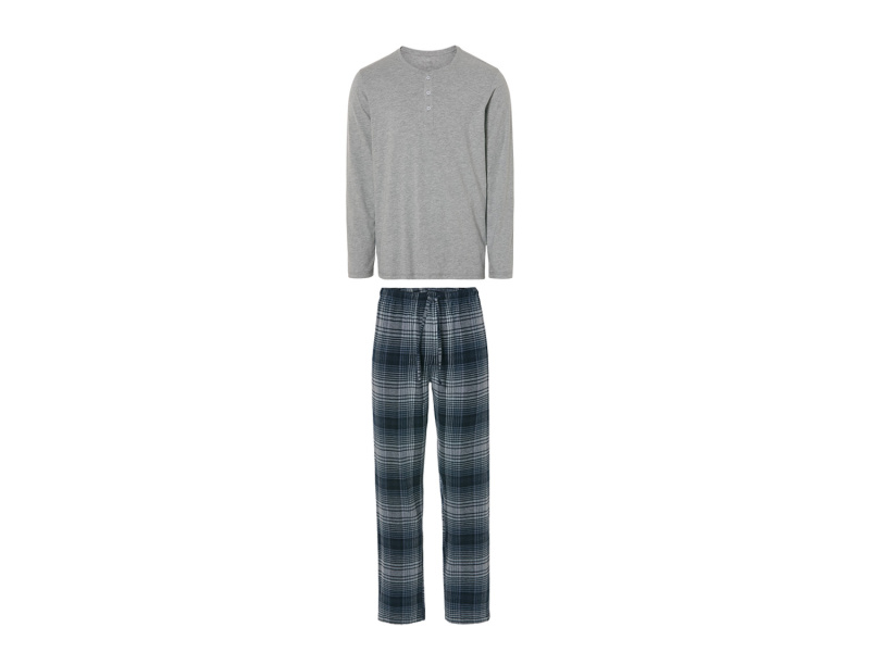 Livergy® Pánské pyžamo (XL (56/58), šedá)