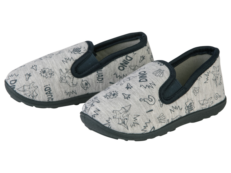 lupilu® Dětská domácí obuv (šedá, 25)
