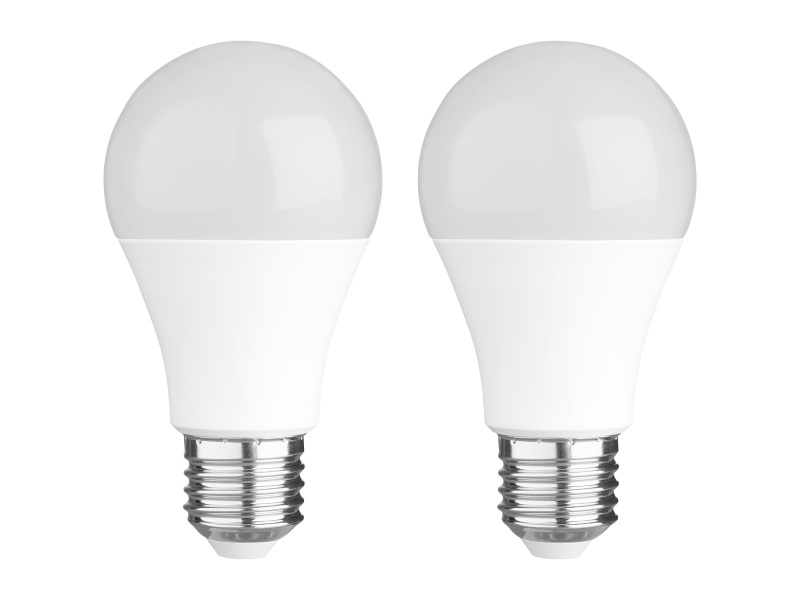 Livarno home LED žárovka, 2 kusy / 3 kusy (7,3 W E27 hruška, 2 kusy, mléčný)