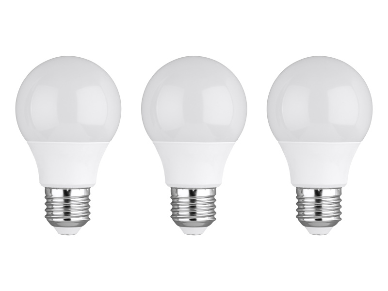 Livarno home LED žárovka, 2 kusy / 3 kusy (4,2 W E27 hruška, 3 kusy, mléčný)