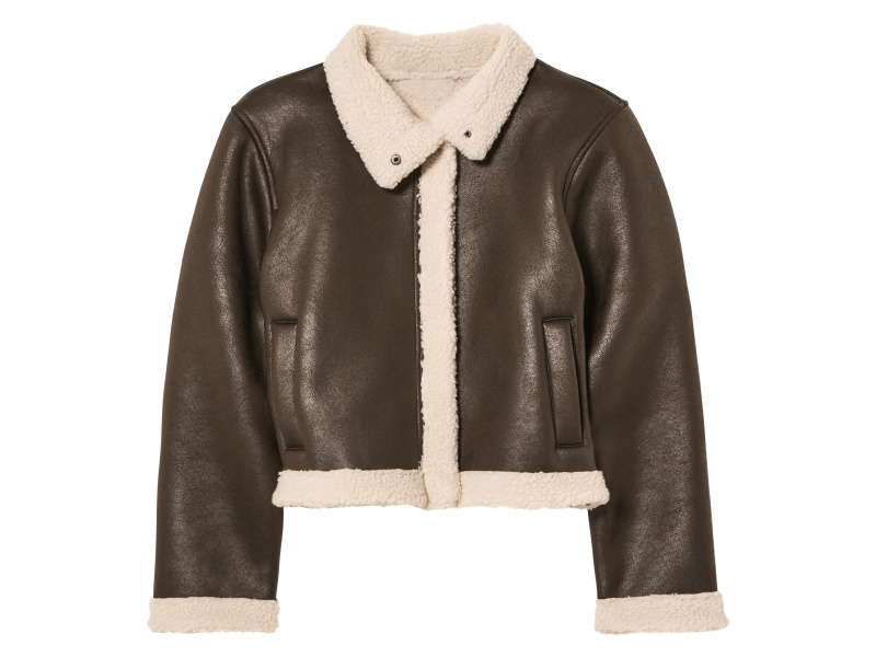 pepperts!® Dívčí bunda "Biker" (128, hnědá)