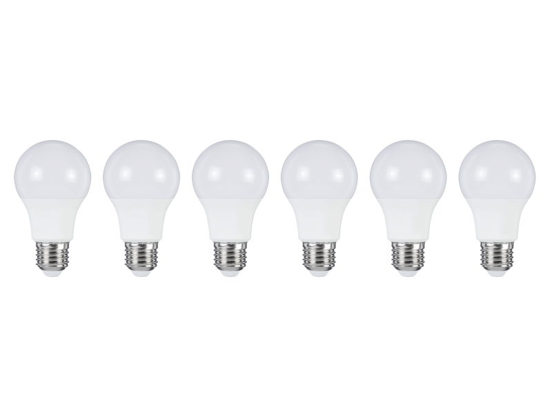 Livarno home LED žárovka, 6 kusů (hruška E27)